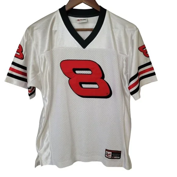 Dale Earnhardt Jr. #8 Chase Authentics NASCAR Jersey Unisex Size L (14/16) NWOT - Picture 1 of 9